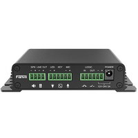 Fanvil PA2s Video Intercom & Paging Gateway, Emergency call button interface, active call, NVR video recording, standard RJ45 interface