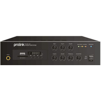 Prolink 40W 100V PA Mixer Amplifier with Bluetooth MP3 USB SD & Mic Input