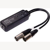 PA3167 Dante 2 Channel XLR Output to Dante Input Audio Adaptor-PoE&USB C Power