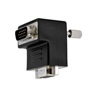 Pro.2 PA4310 VGA Right Angle Down Facing Male Plug to Female Socket Adaptor