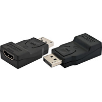 Pro.2 PA4350 HDMI 19PIn Socket to Display Port 20 Pin Plug