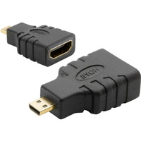 Pro.2 PA4365 Micro HDMI Plug to HDMI Socket Adaptor Dust protection