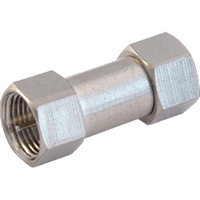 PA5086 F Plug to F Plug Joiner Gender Changer Full Metal Construction