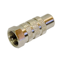 PA5099 RCA Socket to F Type Plug Adaptor