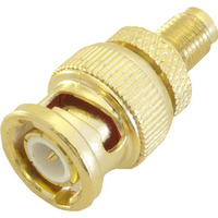 PA6694 SMA Socket to BNC Plug Adaptor