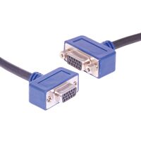 Dynalink VGA Socket To VGA Socket 200mm Wallplate Fly Lead