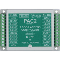 PRESCO PAC2 Two Door Access Controller with Automatic Re-lock Feature