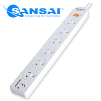 6 Ways Powerboard with Surge Protection