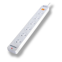 6 Way Powerboard Master Switch Overload Protection