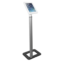 Brateck Anti-theft Tablet Kiosk Floor Stand with Aluminum Base Fit Screen Size  9.7'-10.1' (LS)