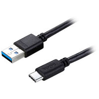 Prolink USB to USB Type-C 3.2 Gen 1 1m Black 5Gbps Blister Pack Cable 