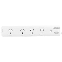 Arlec Smart 4 Outlet Powerboard with Grid Connect App Timer and Safety Switch