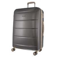 PIERRE CARDIN Hard-Shell 54cm Cabin Suitcase in Graphite