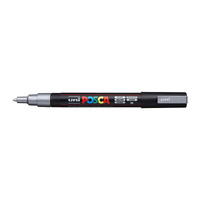 Posca PC-3M Fine Blt Mrkr Slvr