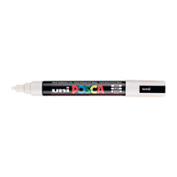 Posca PC-5M Med Blt Paint Wht