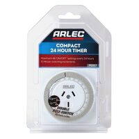 Arlec 24 Hour Timer Switch 48 ON/OFF Maximum Setting 230-240V 10A