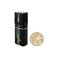 9V LED Torch Tomsnap Clip On Snap Battery Pocket