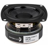 Dayton Audio 80Hz 30W Full Range Energy Motor Poly Cone Driver Portable Speaker