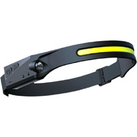 350LM USB RECHARGEABLE RUBBER HEADLAMP