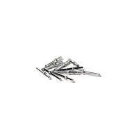 1mm Matrix PCB Pins Silver Pin 100 Pack
