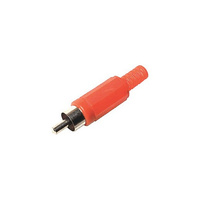 Plastic RCA Plug Red 