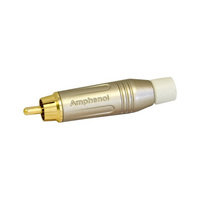 RCA Plug Amphenol White