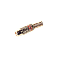 RCA LINE SOCKET GOLD