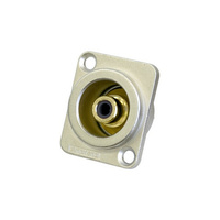 RCA D Shell Socket Black Amphenol