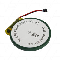 Routejade PD3555HP1W28-25MA2 Lithium Battery Coin Cell 3.7V 500mAh/PCM/ Molex 