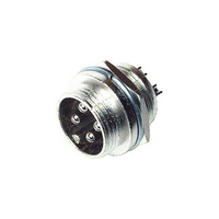 4 Pin Microphone Panel Socket 