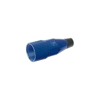 XLR Plastic Backshell Blue 