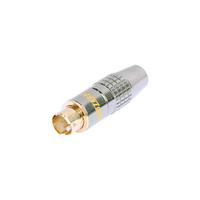 4 Pin Gold Mini DIN S-VHS Plug S-Video / Svideo / SVHS