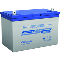 12V 105Amp AGM Deep Cycle SLA U Terminal
