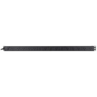 Vertical Rack Power Rail Surge 15 Way GPO PDU  865mm 15A GPO Input