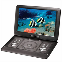 Lenoxx 15.4inch Swivel Portable DVD Player & Screen Rechargeable Entertainment