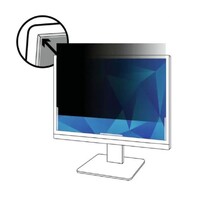 3M Privacy Filter for 19&quot; Monitor with Adhesive Strips and Slide Mounts, 16:10