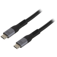 Prolink USB4 USB-C to USB-C Cable 2M 40Gbps 240W PD Fast Charge Braided Black