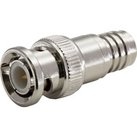 BNC Crimp Plug to suit RG6 One Piece Type