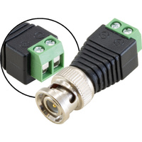 Screw Terminal Male BNC Plug 