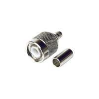 TNC Crimp Type Plug suits RG58 50 Ohm Cable.