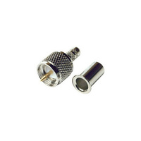 Mini UHF Crimp Type Plug suits RG58 Cable