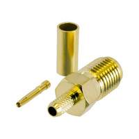 SMA Inline Crimp Socket suits RG174U Cable