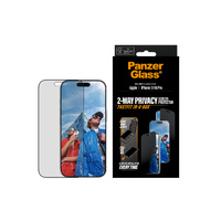 PanzerGlass Privacy UWF SP w. FF in-a-box - iPhone 17