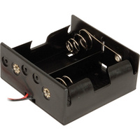 Double D Battery Holder Side by Side 150mm Lead