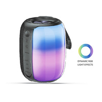 PHILEX Incredible Colorful Lights RGB Wireless Bluetooth Speaker 10W