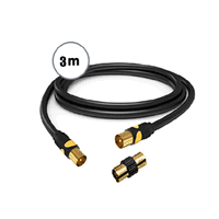 Sansai PHC-CB330 Digital TV Antenna RG59 Coax Cable Aerial Coaxial Cord Lead HD