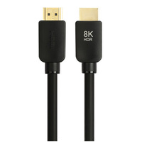 Prolink PHC201-0100  8K HDMI 21 Cable 48Gbps Ultra High Speed Copper 1m Black