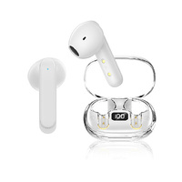 PHILEX Ergonomic Design and Touch Control 1.4 MIC ENC Wireless Earbuds White
