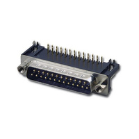 DB25 25 Way D Range Right Angle PCB Plug