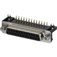 DB25 Way PCB D Range Right Angle Socket